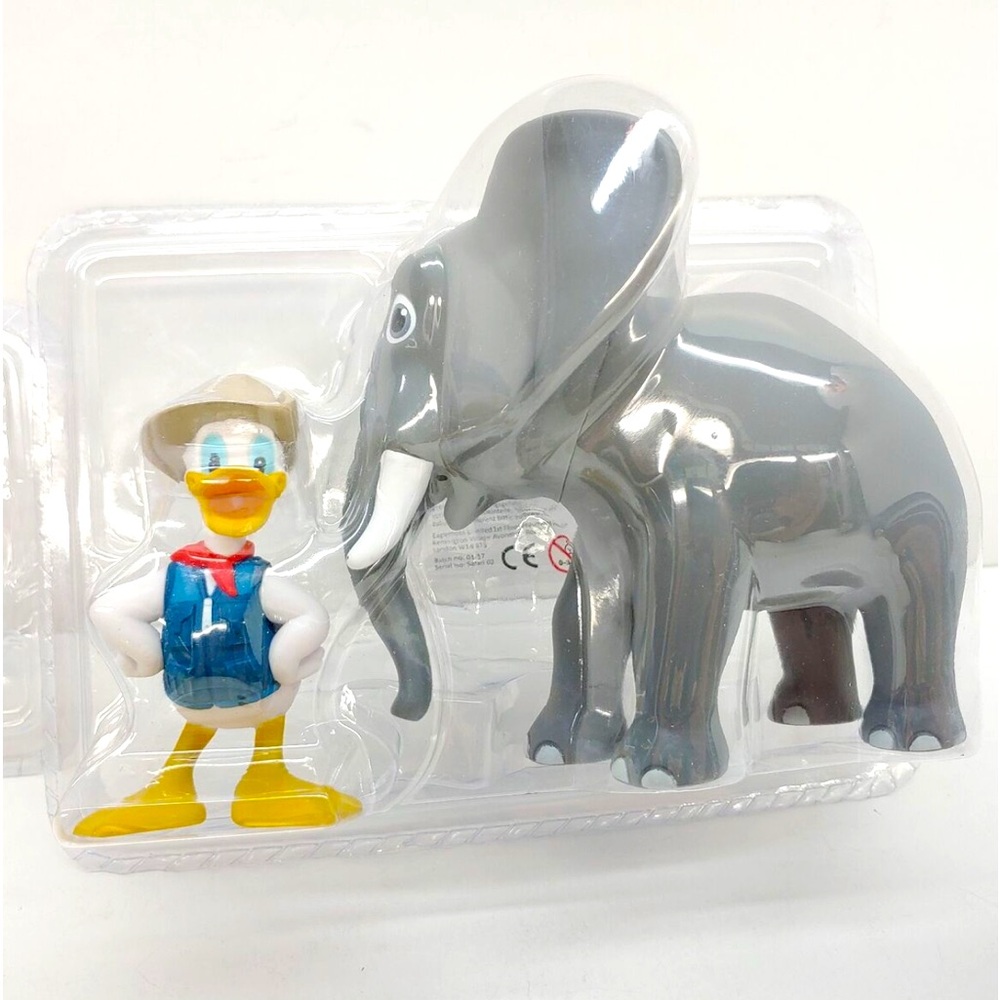 Disney Eaglemoss Animal Safari World Sealed Donald & Elephant